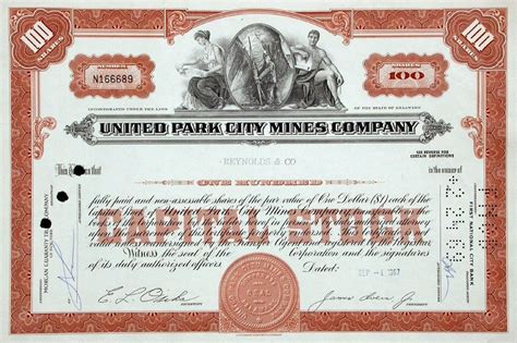 united park city mines company.